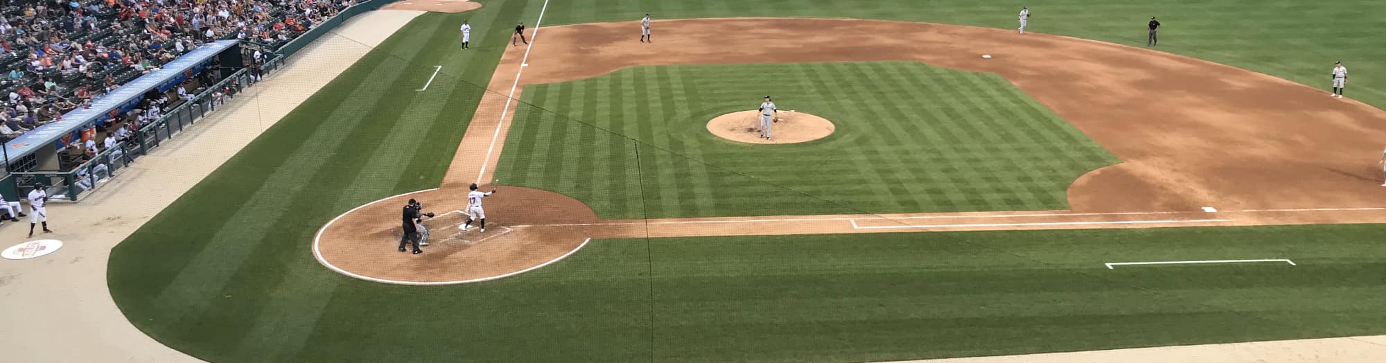 green baseball field Asheville